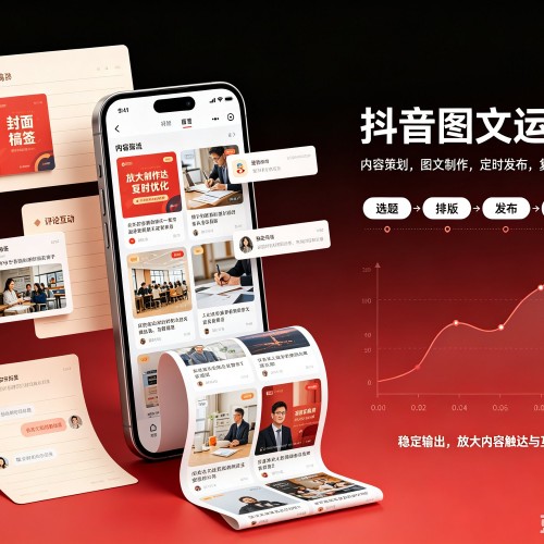 谢通门抖音图文代运营服务